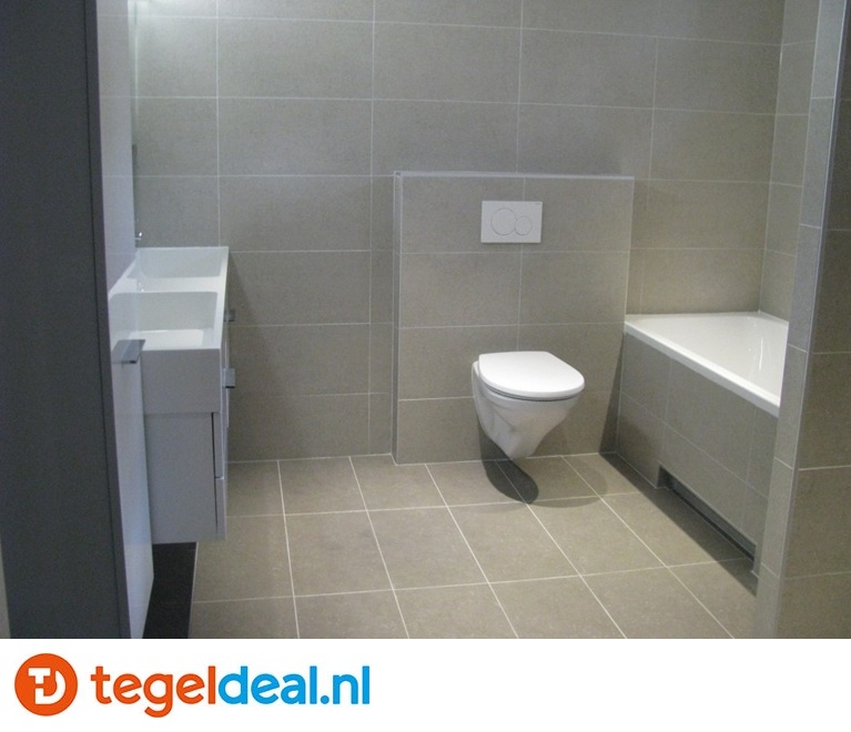 Vloer- en wandtegels in de badkamer